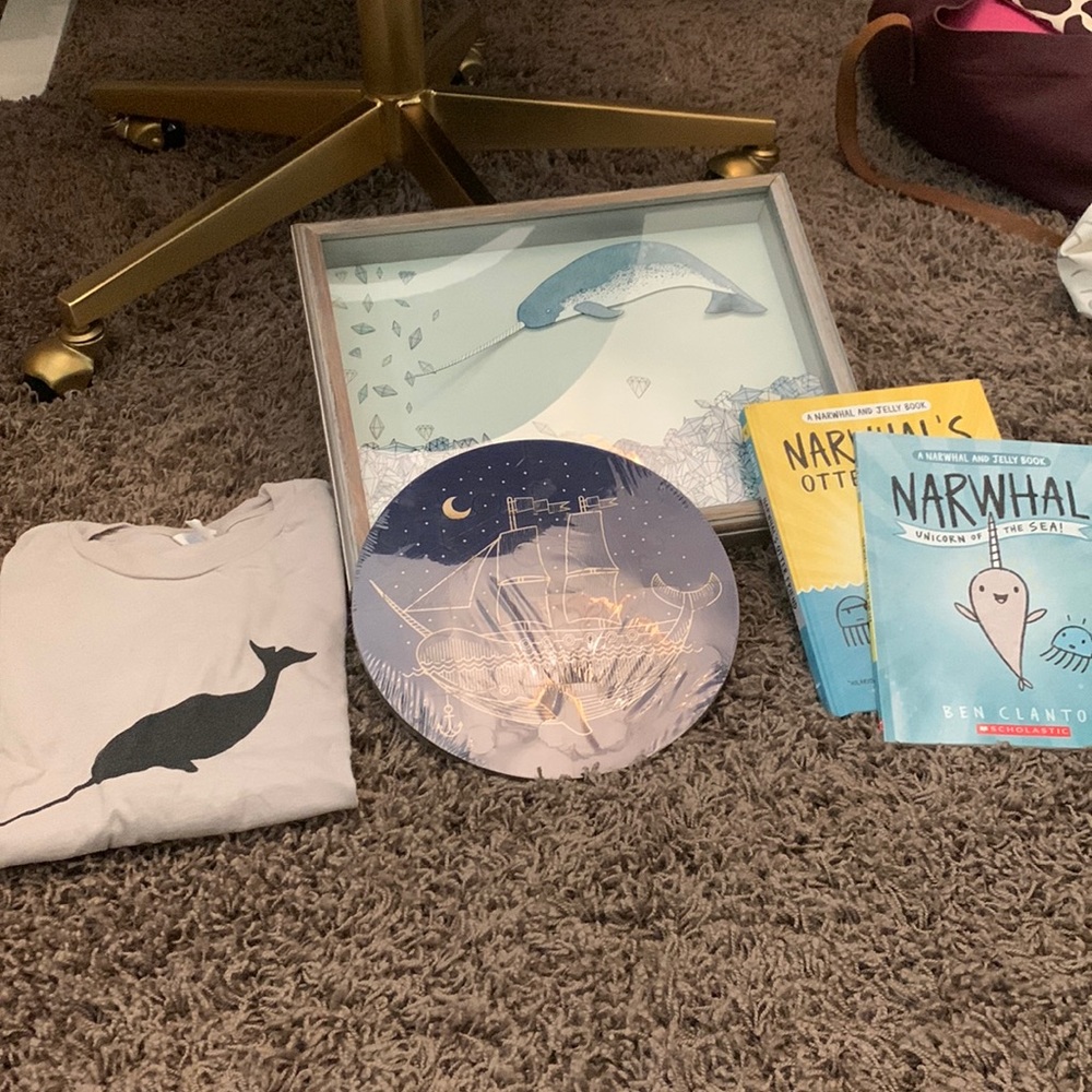 Do you have a narwhal fan?  Assortment of awesome items!